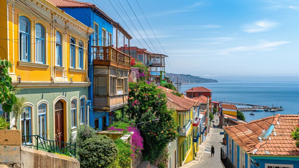 Vista panorámica de Valparaíso SP, ideal para quienes buscan passagem para Valparaíso SP